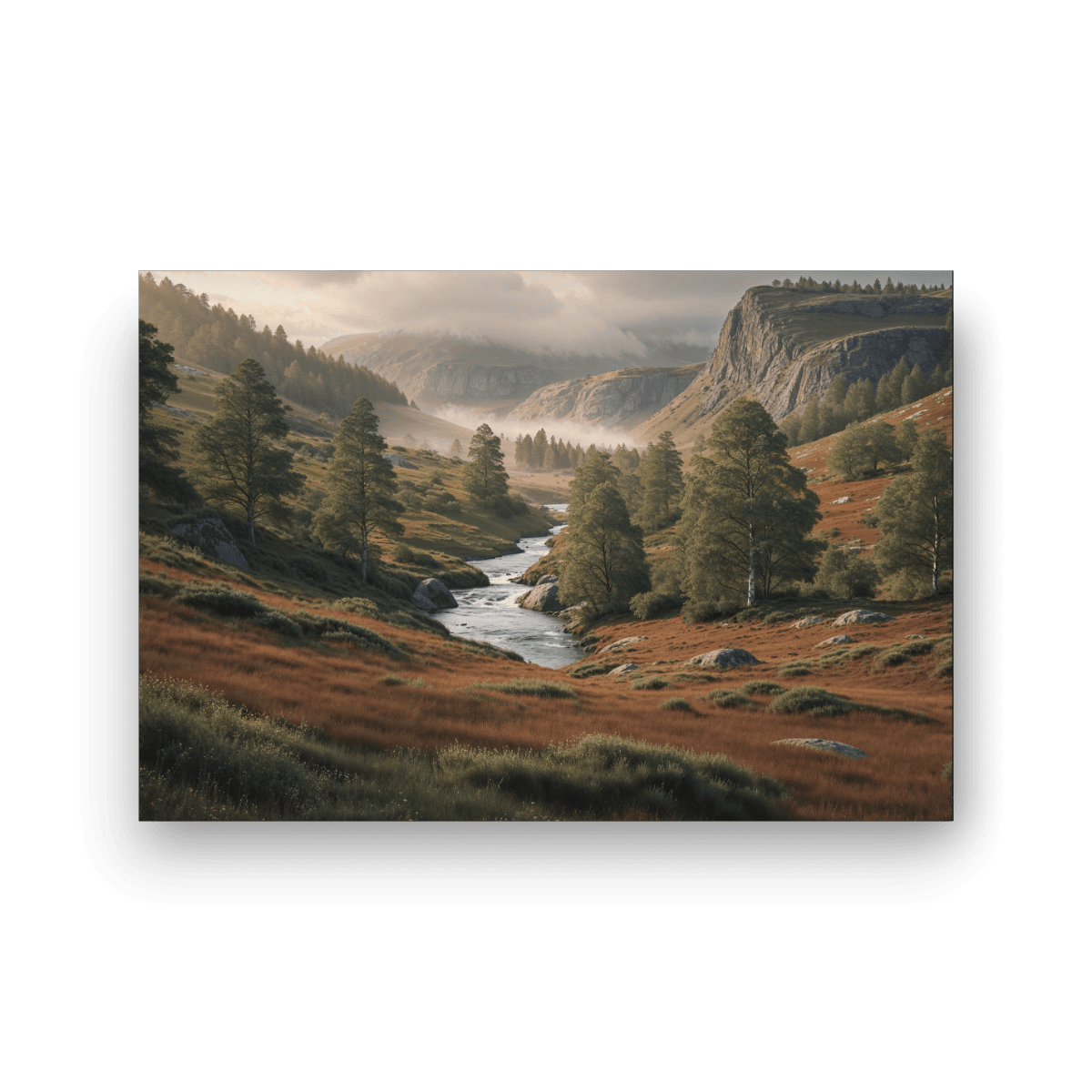 nærbilde av frodig natur